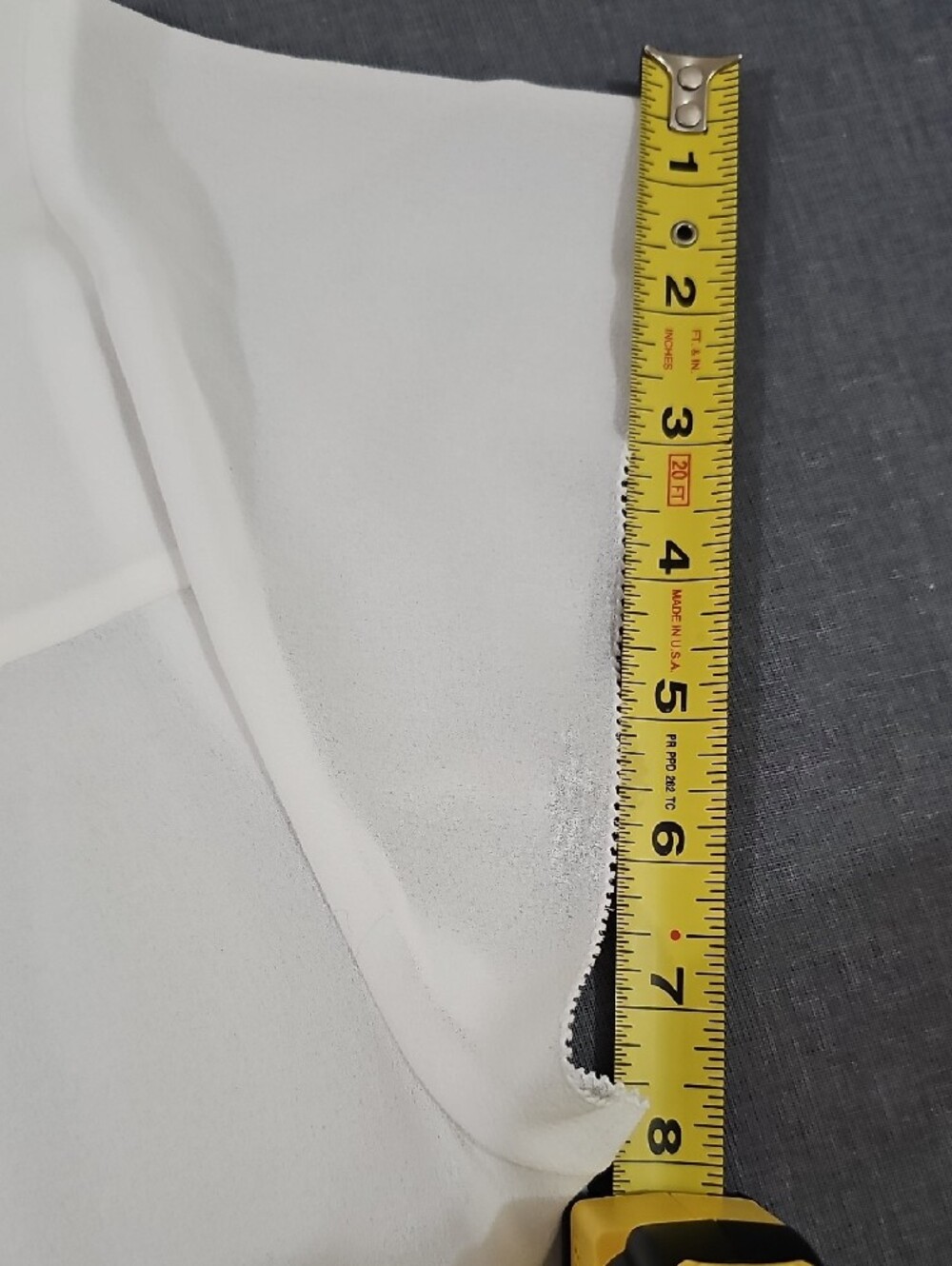 Liz Claiborne White Pleated V-Neck Blouse L - Picture 8 of 9